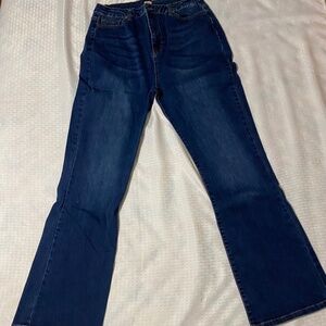 Jeans, Reba, Size 16, High Rise, Dark Blue, RN 58909